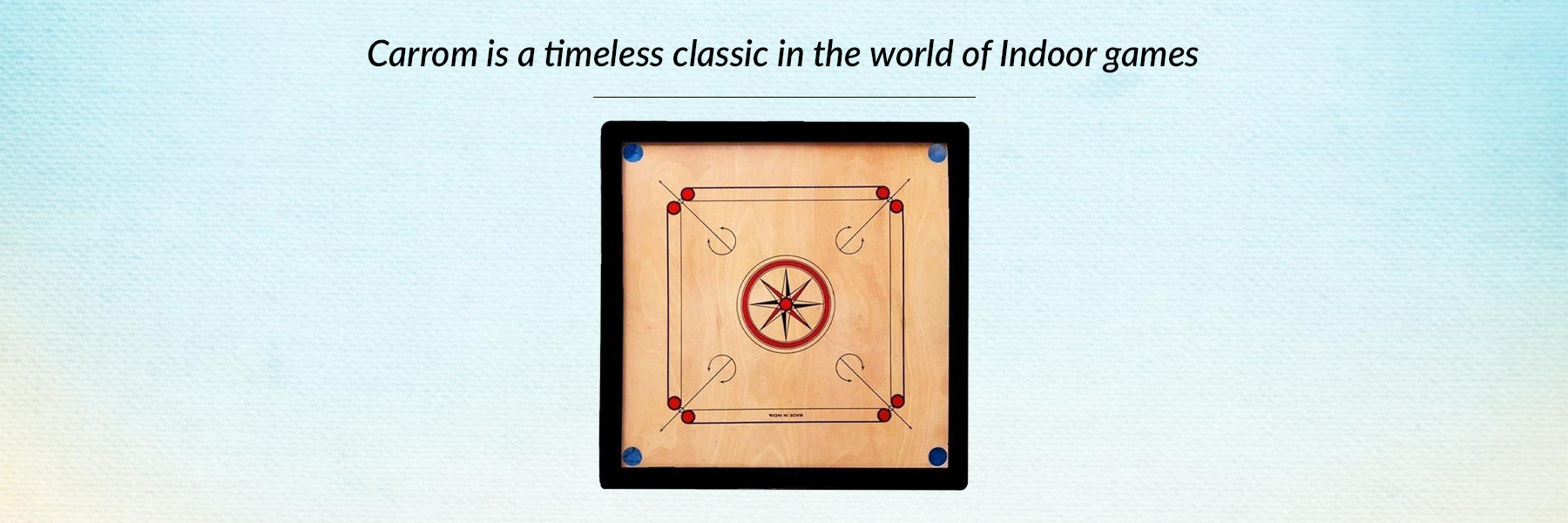 Carrom is a timeless classic in the world of Indoor games FromIndia.com
