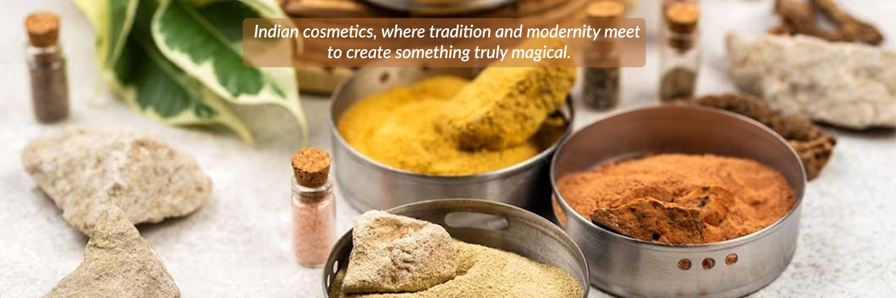 Indian cosmetics, where tradition and modernity meet to create something truly magical. FromIndia.com