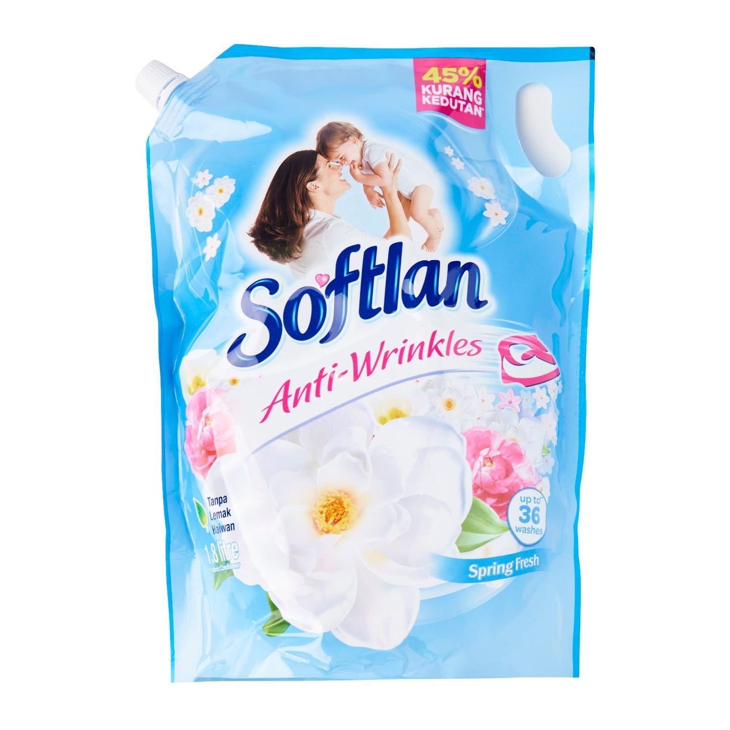 Softlan Anti Wrinkles Spring Fresh Fabric Conditioner