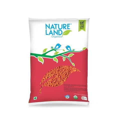 NATURELAND Malka Masoor Dal (Certified ORGANIC)