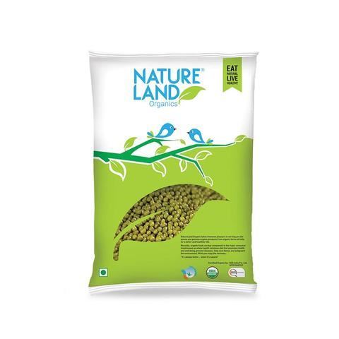 NATURELAND Green Moong Dal Whole (Certified ORGANIC)
