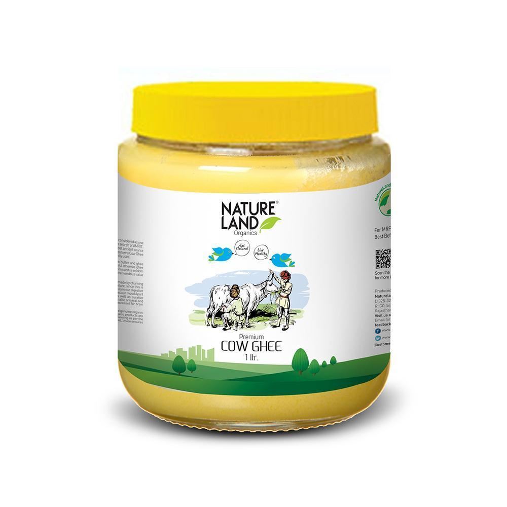 NATURELAND Premium Cow Ghee (Certified ORGANIC)