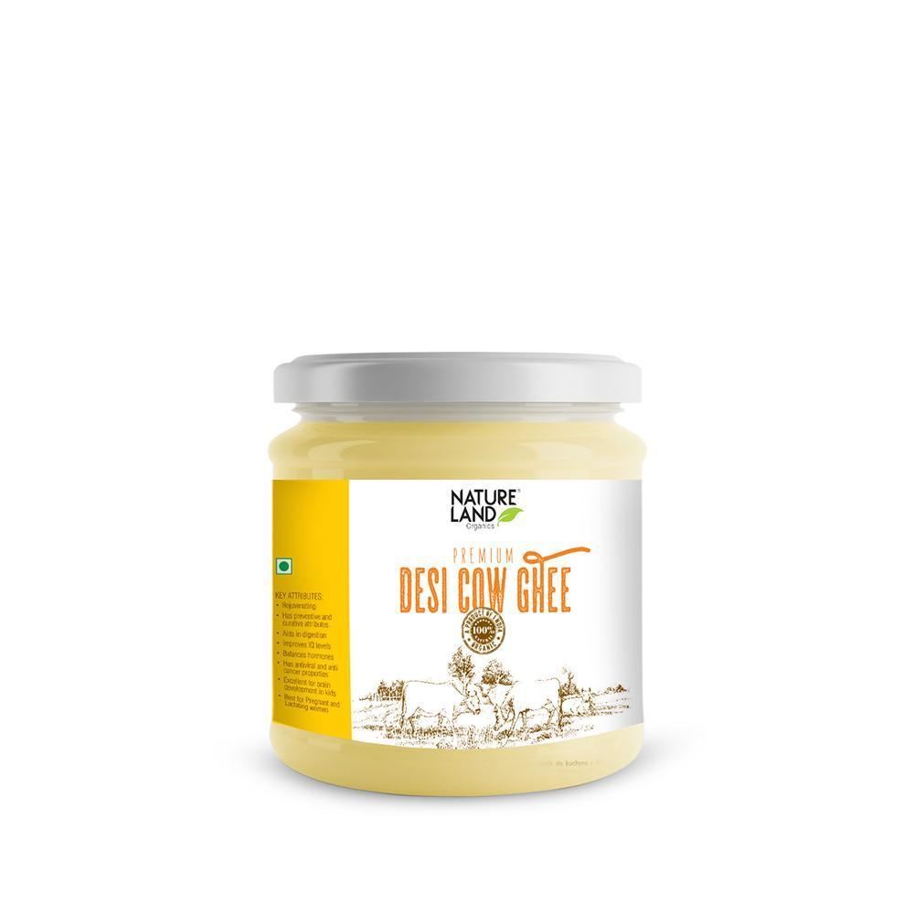 NATURELAND Premium Cow Ghee (Certified ORGANIC)