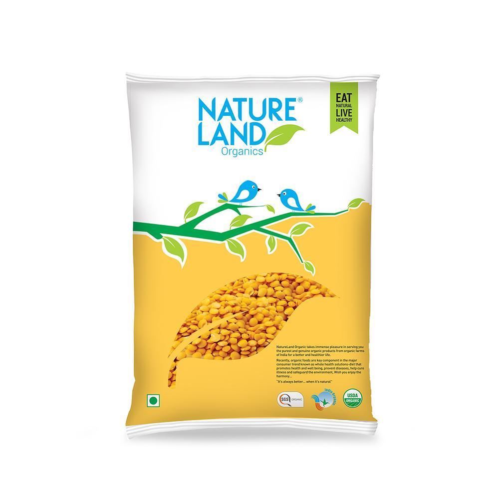 NATURELAND Toor /Arhar Dal (Certified ORGANIC)