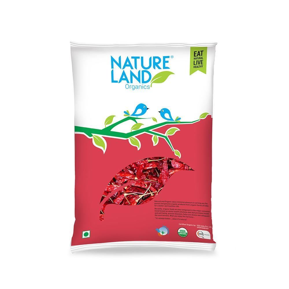 NATURELAND Red Chilli Sticks (Certified ORGANIC)