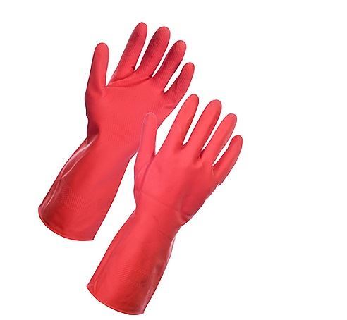 Rubber Gloves House Hold Medium (LN A16 18)