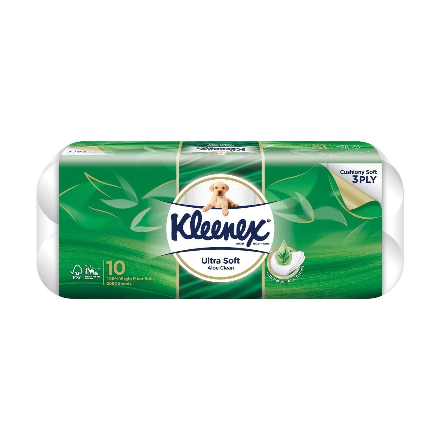 Kleenex Ultra Soft Aloe Clean 3Ply Toilet Tissue