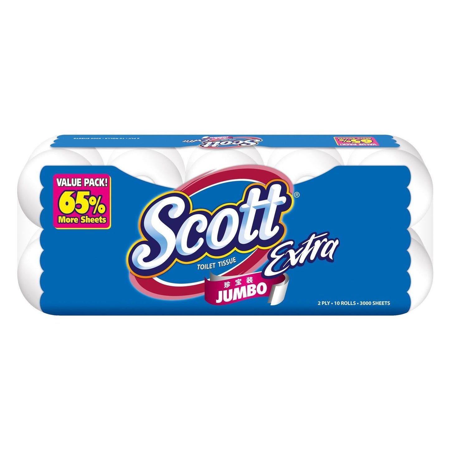 Scott Extra Jumbo 2 Ply Toilet Tissue
