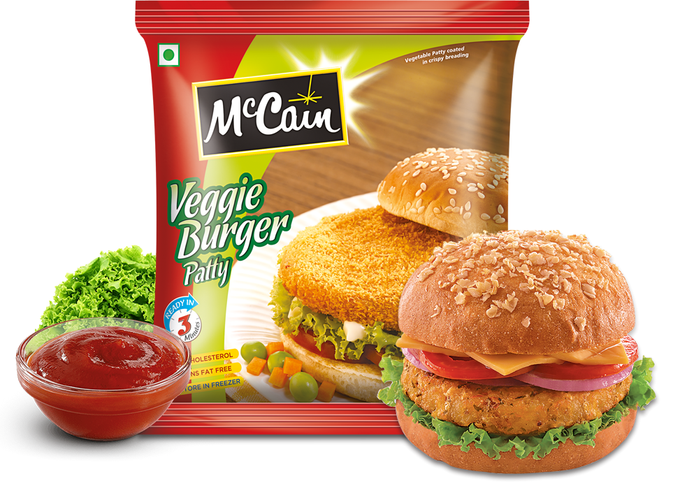 McCain Veggie Burger Patties (Chilled)