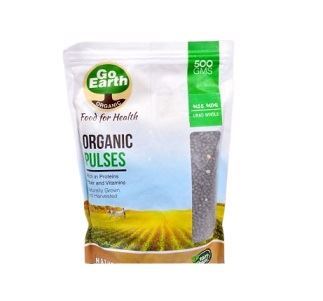 Go Earth Black Urid Dal Split (Certified ORGANIC)