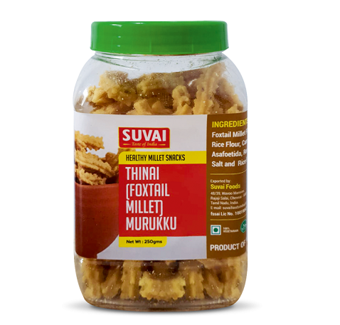 Suvai Foxtail (Thinai) Murukku