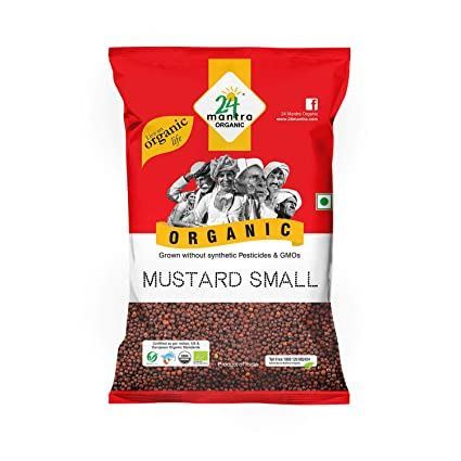 24 MANTRA Mustard Seeds Small (Certified ORGANIC)