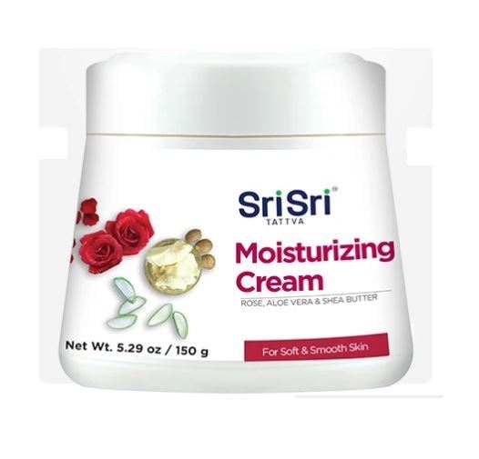 Sri Sri Tattva Ayurveda Moisturising Cream With Aloe Vera Rose & Shea Butter