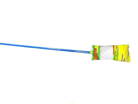 Soft Cotton Thick Threded Mop With Handle (117 ETW3+WH)