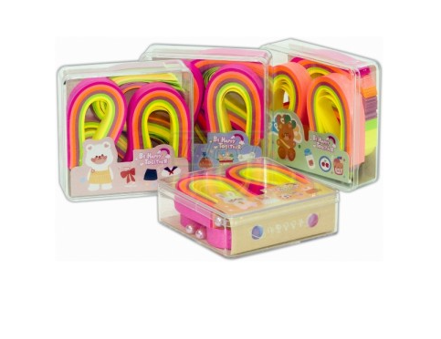 Flexi Brand Fluorescent Origami Paper Strips (XXT 4408)