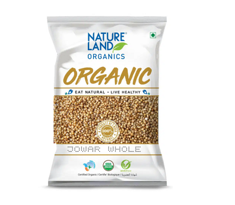 Natureland Jowar Milllet Whole (Certified ORGANIC)