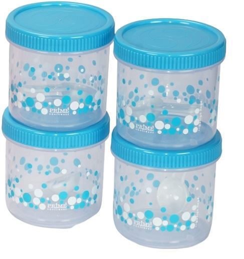 Prime Housewares Tiny Tot Design Printed Plastic Storage Container (Colour May Vary)