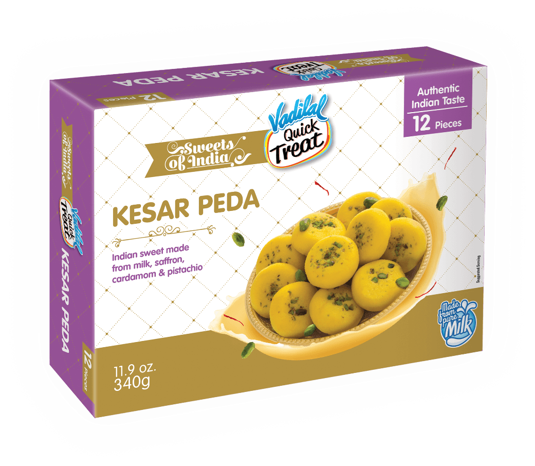 Vadilal Premium Kesar Peda (Chilled)