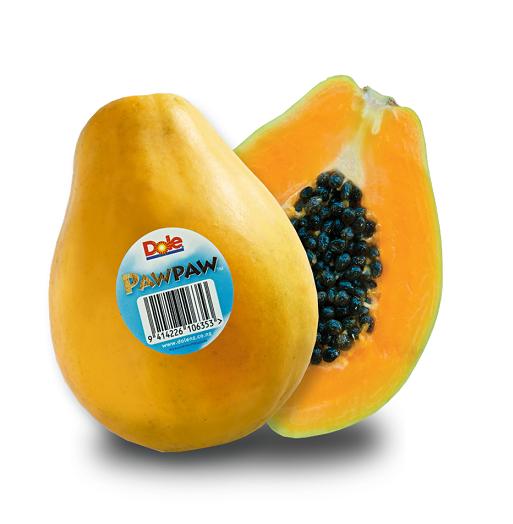 Fresh Dole Papaya Fruit