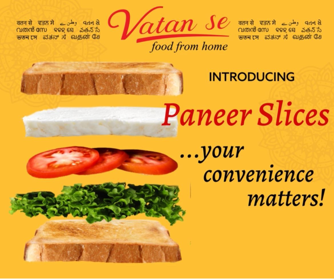 Vatan Se Fresh Cottage Cheese Paneer Slices (Delivered at least 2 days before it expires)