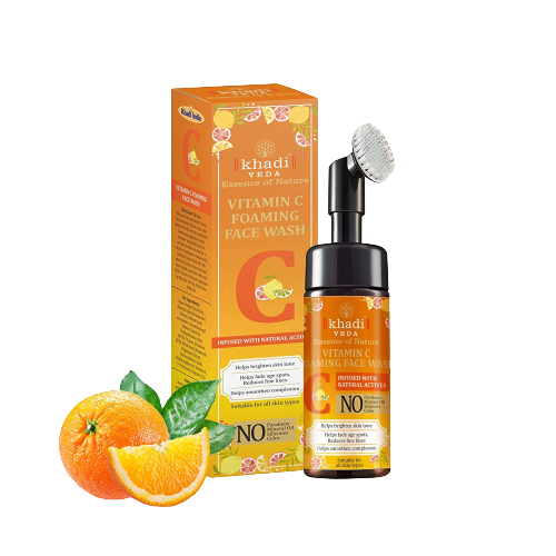 Khadi Natural Vitamin C Foaming Face Wash