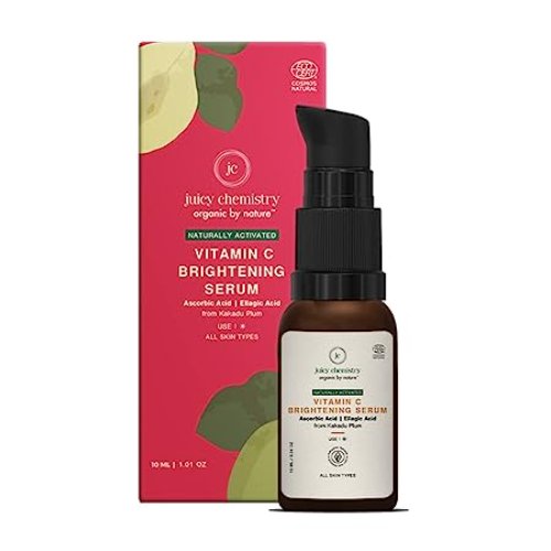 Juicy Chemistry Naturally Activated Vitamin C Brightening Serum (CERTIFIED Organic)