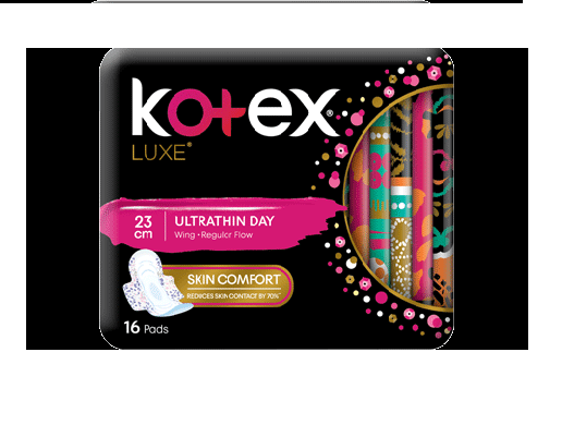 Kotex Soft & Smooth Ultrathin Wing Reg Flow 23Cm Sanitary Napkins