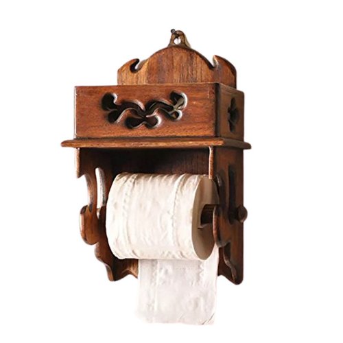 Wooden Beautiful Design 2 Compartments Tissue Box & Napkin Holder