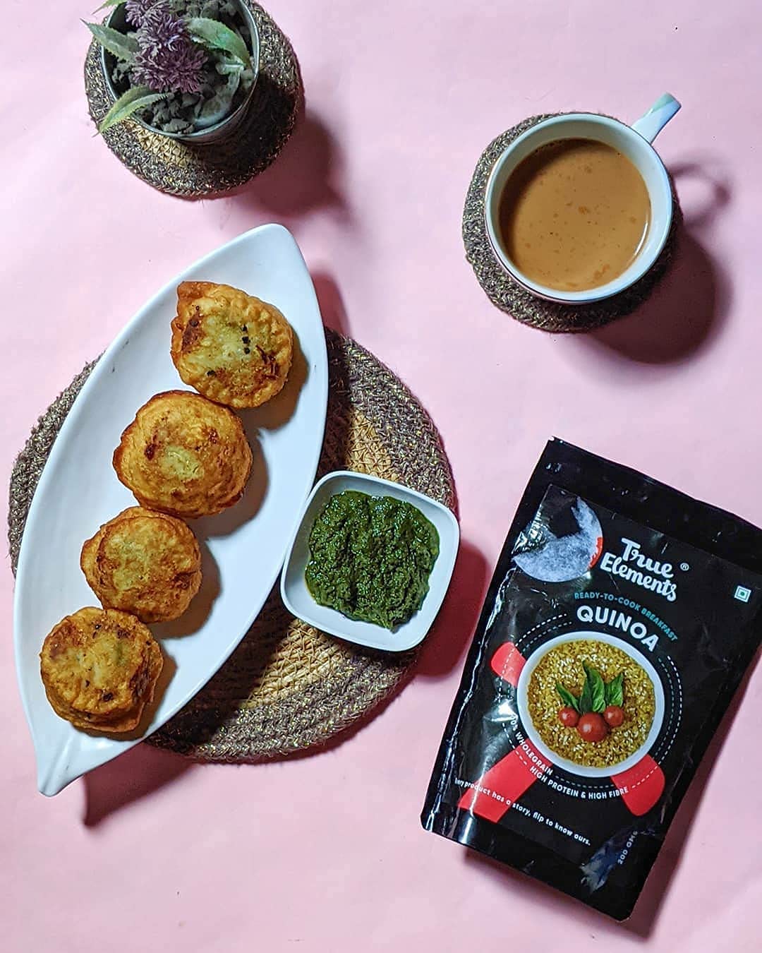 True Elements Certified Gluten Free Quinoa High Fibre Quinoa Seeds 100% Wholegrain Cereal