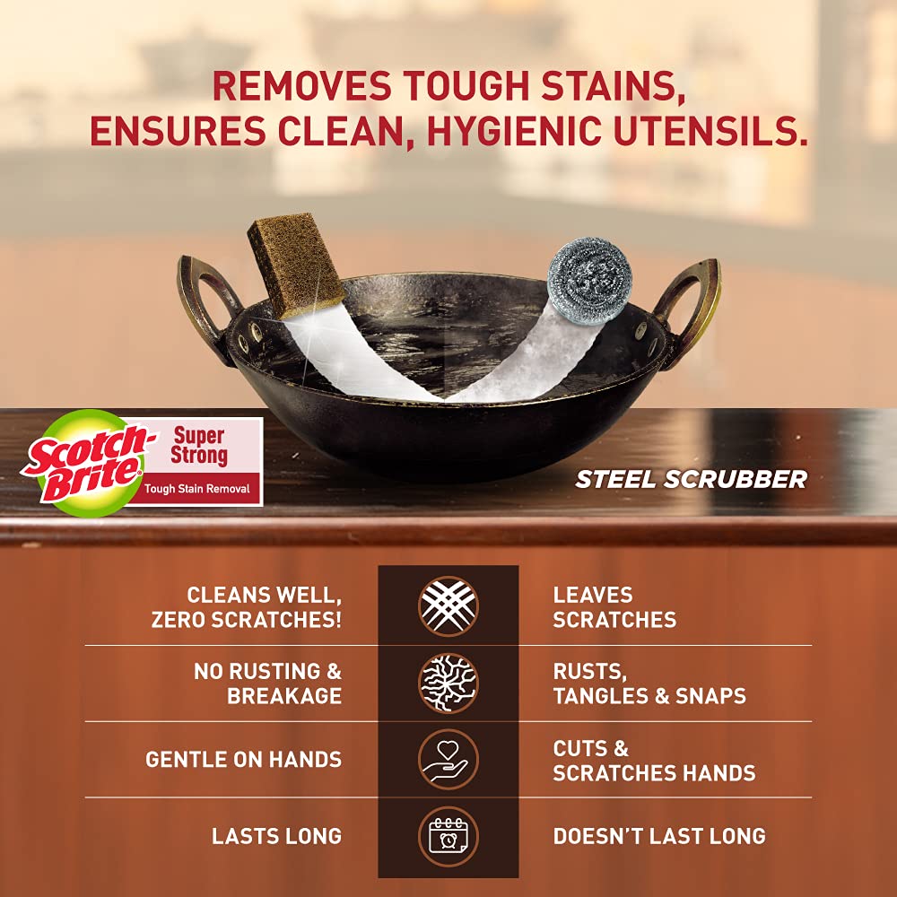 Scotch Brite Super Strong Heavy Duty Scrub Pad
