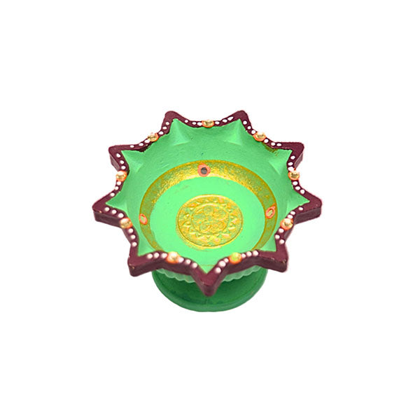 Teracotta 9 Face Agal Stand - 1 Pc