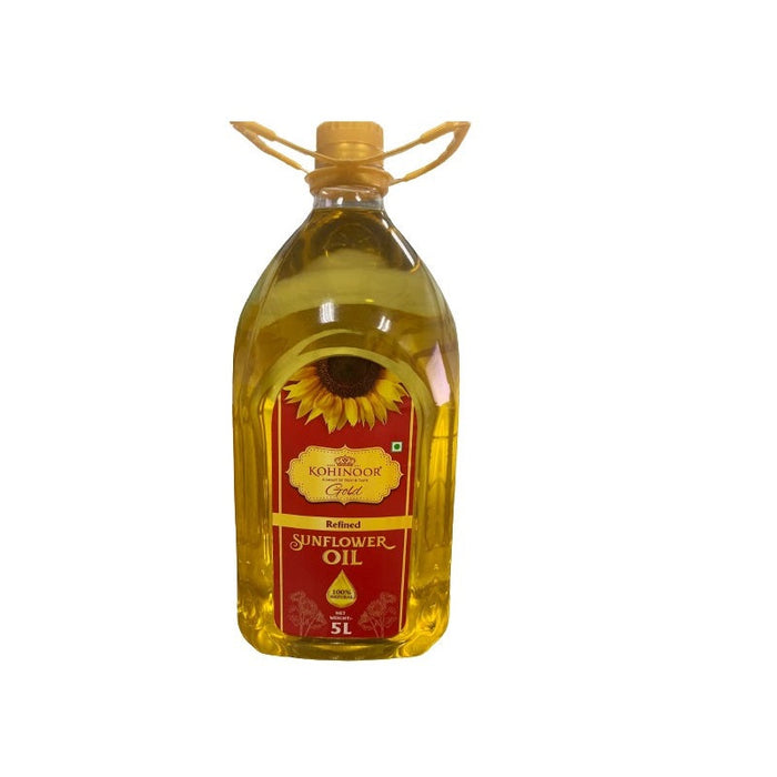 Kohinoor Gold Double Refined Sunflower Oil  - 5 L