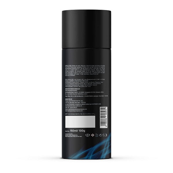 Bombay Shaving Company Deodrant Black Vibe - 150 ml
