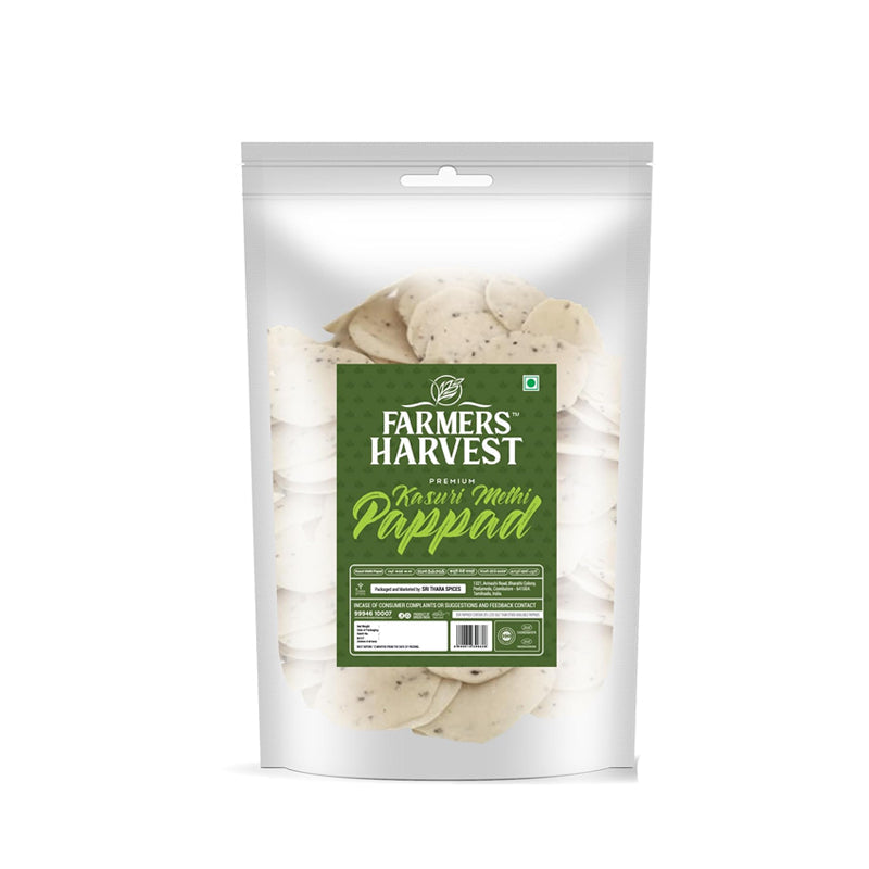 Farmers Harvest Kasuri Methi Pappad - 200 g