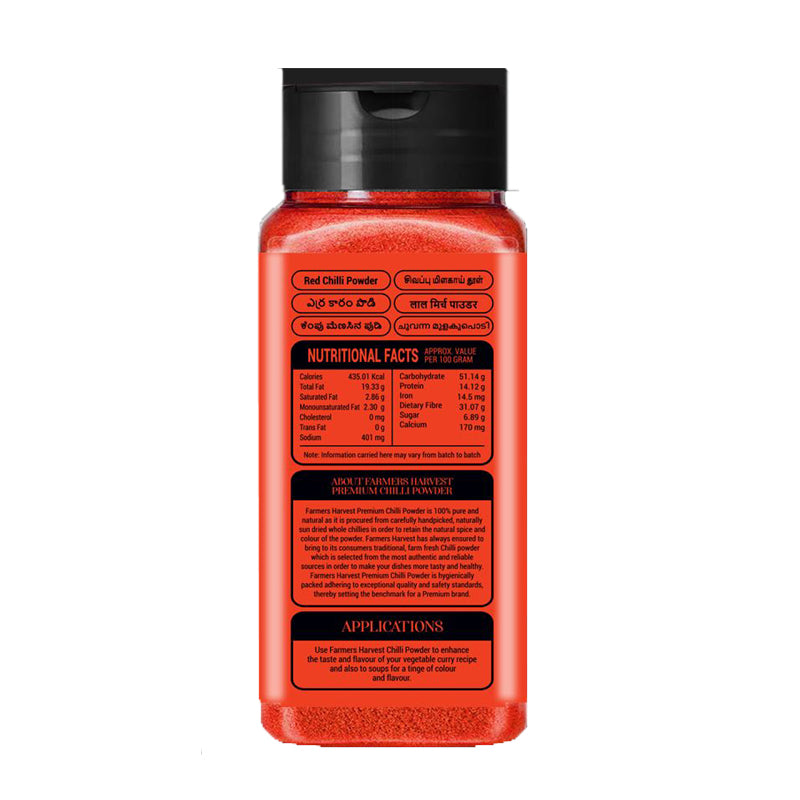 Farmers Harvest Red Chilli Powder - 100 g
