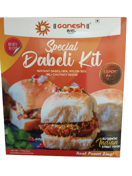 Ganesh Dabeli With Nylon Sev & Imli Chutney - 300 g