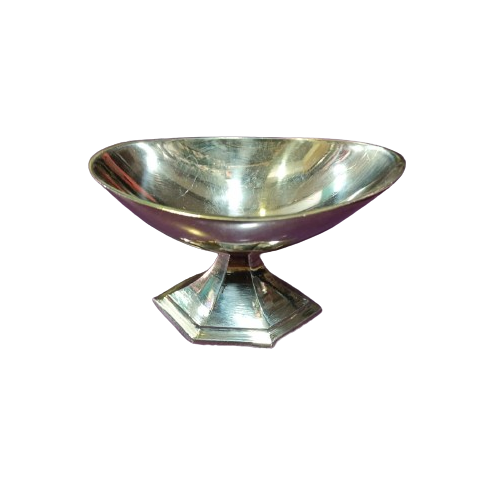 Brass Vibuthi Stand Gold Plated Specially From Nachiyarkovil Kumbakonam - 1 Pc
