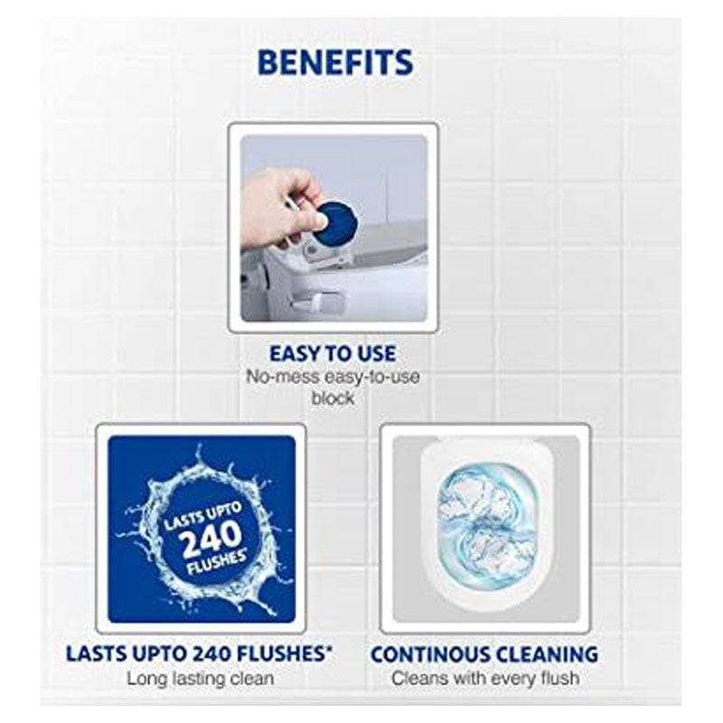 Harpic Flushmatic Toilet in Cistern Block (blue) - 3 x 50 g