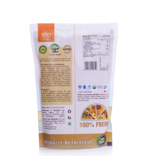 Go Earth Barley (Jav) Flour (Certified ORGANIC) - 500 g