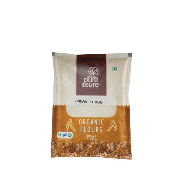 Phalada Pure & Sure Organic Sorghum / Jowar Flour - 500 g