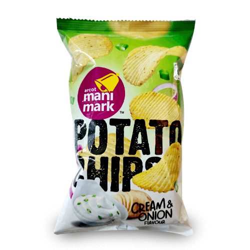 MANIMARK Potatochips Cream Onion - 60 g