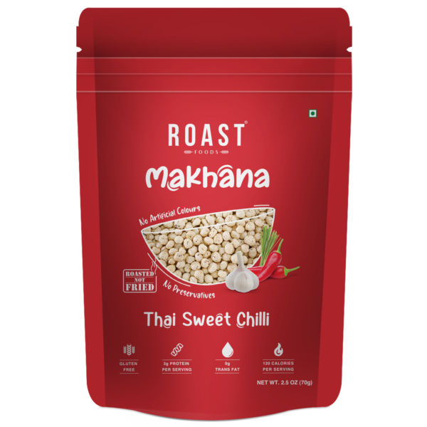 Roast Foods Makhana Thai Sweet Chilli - 70 g