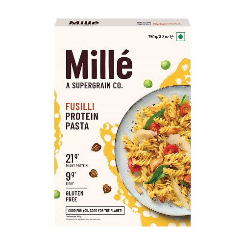 Mille Supergrain Fusilli Protein Pasta - 250 g