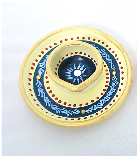 Teracotta Agal Plate - 1 Pc