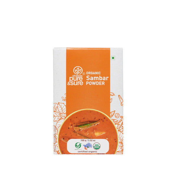 Phalada Pure & Sure Organic Sambar Powder - 100 g