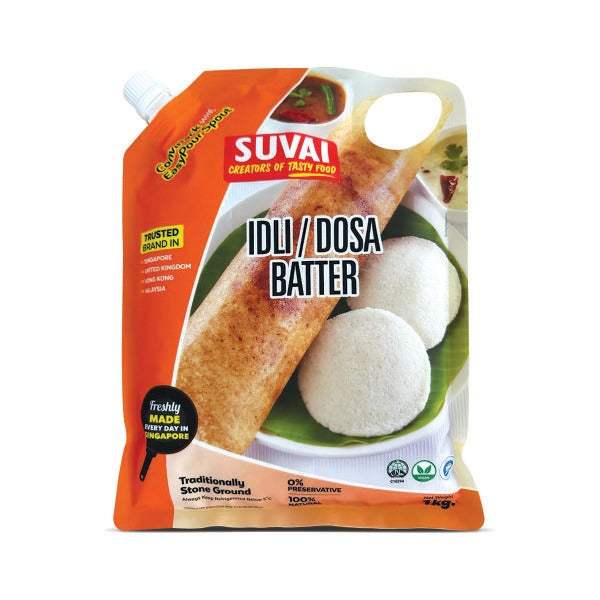 Suvai Idly Dosa Batter (Delivered at least 3 days before it expires) (Chilled) - 1 Kg (Chilled)