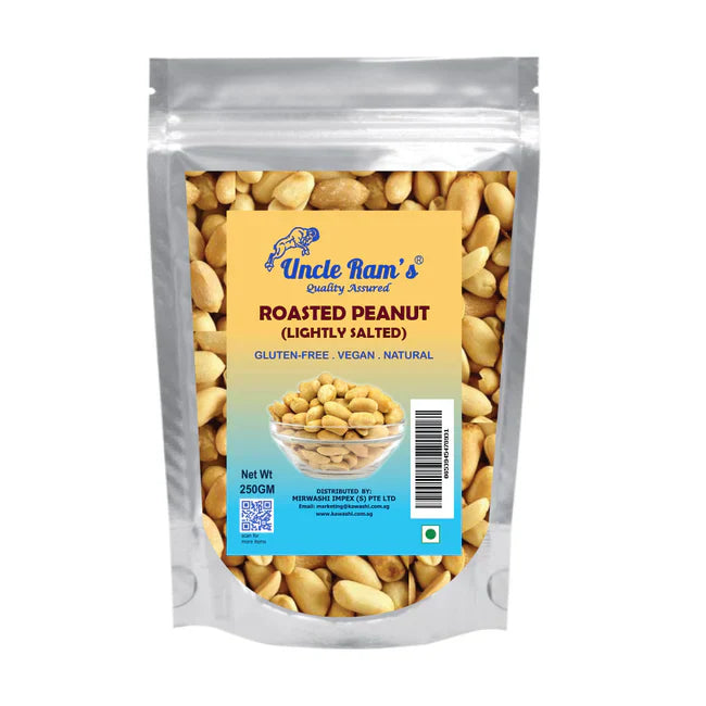 Uncle Ram's Roasted Peanut (slightly salted) - 250g