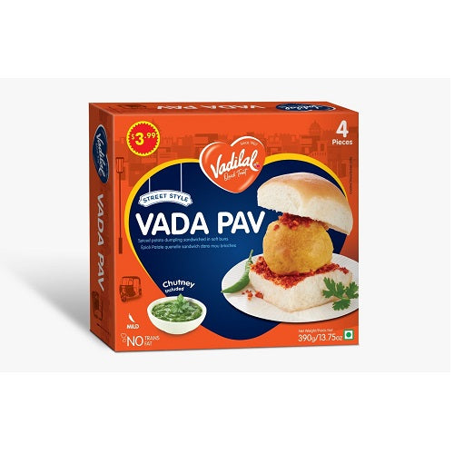 Vadilal street Style Vada Pav (Chilled) - 390 g