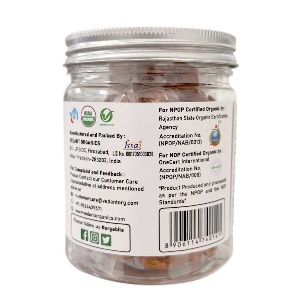 Orgabite Almonds (Certified ORGANIC) - 200 g