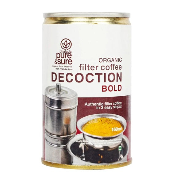 Phalada Pure & Sure Organic Coffee Decoction Bold - 160 ml